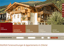 Tablet Screenshot of ferien-heim.at
